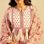 Pack of 2 Premium Cotton Kurtis with Plazzo Pant & Dupatta – Casual Ethnic| C-12